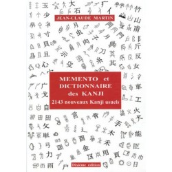 Mémento et dictionnaire des Kanji - 2143 nouveaux Kanji usuels japonais, 10e édition